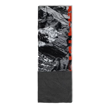 Bandană Tubulară Multifunctională BUFF ORIGINAL POLAR UCOS GREY · Gri / Negru / Roșu  - 1