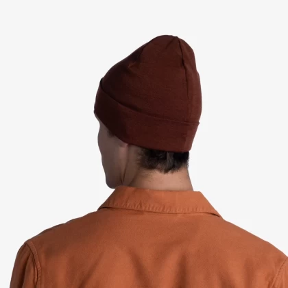 Căciulă BUFF ORIGINAL MERINO HEAVYWEIGHT SIENNA · Maro  - 5
