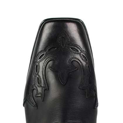 Botine Moto Chopper din Piele Naturală SENDRA BOOTS 7811 BLUES SPRINTER NEGRO · Negru  - 4