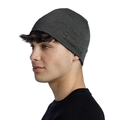 Căciulă BUFF ORIGINAL MERINO MIDWEIGHT SOLID BARK · Gri  - 2