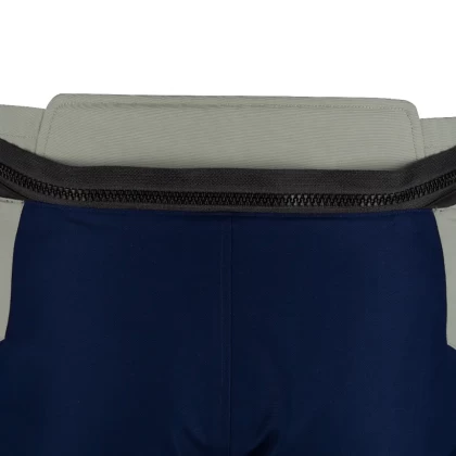 Pantaloni Moto din Textil GoreTex BERING AUSTRAL GTX · Gri / Albastru / Roșu  - 5