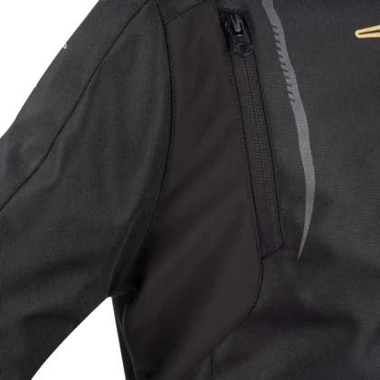 Geacă Moto Damă din Textil BERING LADY SWEEK · Negru / Auriu  - 5