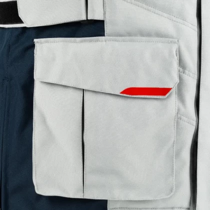 Geacă Moto Touring din Textil BERING SIBERIA · Gri / Albastru / Roșu  - 7