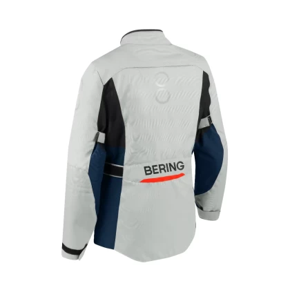 Geacă Moto Touring din Textil BERING LADY SIBERIA · Gri / Albastru / Roșu  - 9