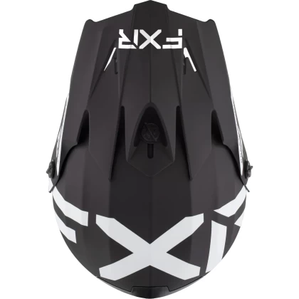 Cască Enduro - Cross Copii FXR RACING LEGION · Negru Mat / Alb  - 4