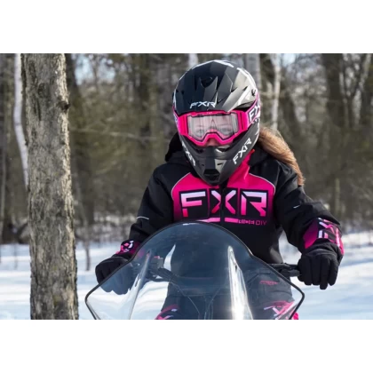 Cască Enduro - Cross Copii FXR RACING LEGION · Negru Mat / Roșu / Galben  - 5