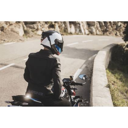 Cască Moto Integrală SHARK SPARTAN GT PRO DOKHTA CARBON · Negru / Alb / Albastru / Roșu  - 5