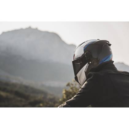 Cască Moto Integrală SHARK SPARTAN GT PRO DOKHTA CARBON · Negru / Alb / Albastru / Roșu  - 2