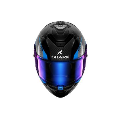 Cască Moto Integrală SHARK SPARTAN GT PRO KULTRAM CARBON · Negru / Albastru  - 1