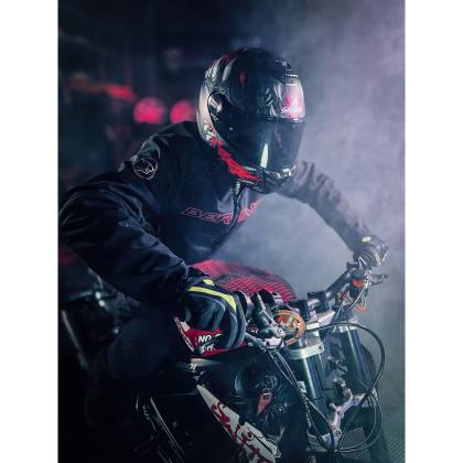 Cască Moto Integrală SHARK SPARTAN RS SHAYTAN MAT · Negru / Roșu / Gri  - 3