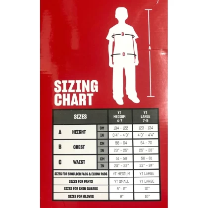 Starter Kit Hochei pe Gheată pentru Copii, Youth, CCM · Negru / Roșu  - 9