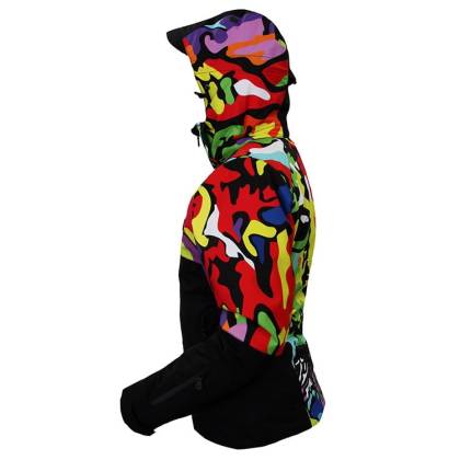 Geacă Outdoor / Schi Damă STRINDBERG 5190T, Toraydelfy · Negru / Multicolor  - 2