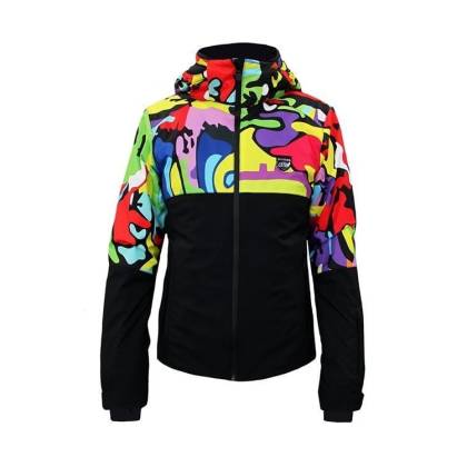 Geacă Outdoor / Schi Damă STRINDBERG 5190T, Toraydelfy · Negru / Multicolor  - 0