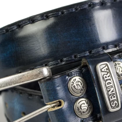 Curea din Piele Naturală SENDRA BOOTS 8563 DENVER AZUL · Albastru  - 1