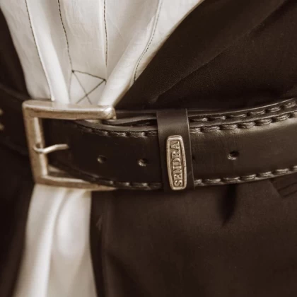 Curea din Piele Naturală SENDRA BOOTS 8563 NEGRO · Negru  - 1