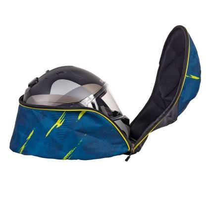 Rucsac Moto pentru Cască BAGSTER PIX HELMET XSD380 15L · Albastru / Negru / Galben  - 1