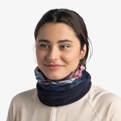 Bandană Tubulară Multifunctională BUFF ORIGINAL POLAR WAYLY MULTI · Albastru / Roșu / Mov  - 2