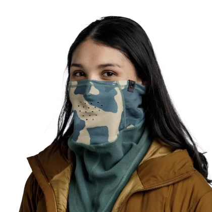 Bandană Tubulară Multifunctională BUFF MOUNTAIN BANDANA EMRE SILVERSAGE · Verde / Albastru / Bej  - 2