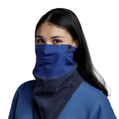 Bandană Tubulară Multifunctională BUFF MOUNTAIN BANDANA HTR NIGHT BLUE · Albastru / Gri  - 2