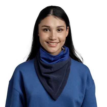 Bandană Tubulară Multifunctională BUFF MOUNTAIN BANDANA HTR NIGHT BLUE · Albastru / Gri  - 3