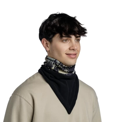 Bandană Tubulară Multifunctională BUFF MOUNTAIN BANDANA REDLOY BLACK · Verde / Negru  - 3