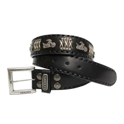 Curea din Piele SENDRA BOOTS 7658 NEGRO · Negru  - 0