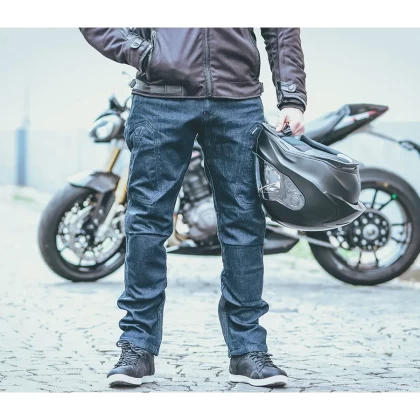 Blugi Moto Regular Fit TRILOBITE 2266 TACTICAL MONO-LAYER · Albastru  - 2