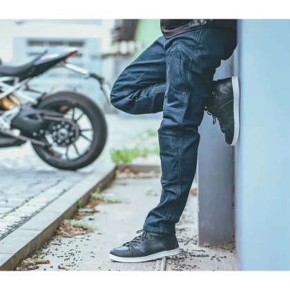 Blugi Moto Regular Fit TRILOBITE 2266 TACTICAL MONO-LAYER · Albastru  - 3