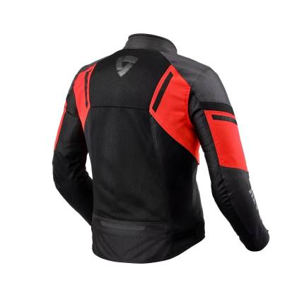Geacă Moto de Vară din Textil REVIT GT-R AIR 3 · Negru / Roșu  - 1
