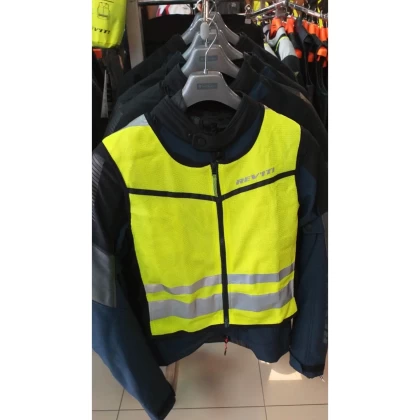 Vestă Moto Reflectorizantă REVIT ATHOS AIR 2 · Galben-Fluo  - 1