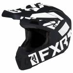 Cască Enduro - Cross - Snowmobil FXR RACING CLUTCH EVO LE · Negru / Alb