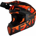 Cască Enduro - Cross - Snowmobil FXR RACING CLUTCH EVO · Negru / Portocaliu