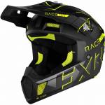 Cască Enduro - Cross - Snowmobil FXR RACING CLUTCH EVO 2023 · Negru / Galben-Fluo