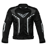 Geacă Moto de Vară din Textil SPEED UP PACE · Negru / Gri