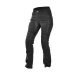 Blugi Moto Damă cu Kevlar TRILOBITE PARADO LADY · Negru
