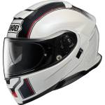 Cască Moto Flip-Up SHOEI NEOTEC 3 Satori TC-6 · Alb / Negru / Roșu