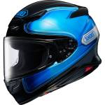 Cască Moto Integrală SHOEI NXR2 Sheen TC-2 · Negru / Albastru