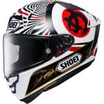 Cască Moto Integrală SHOEI X-SPR PRO Marquez Motegi4 TC-1 · Alb / Negru / Auriu / Roșu
