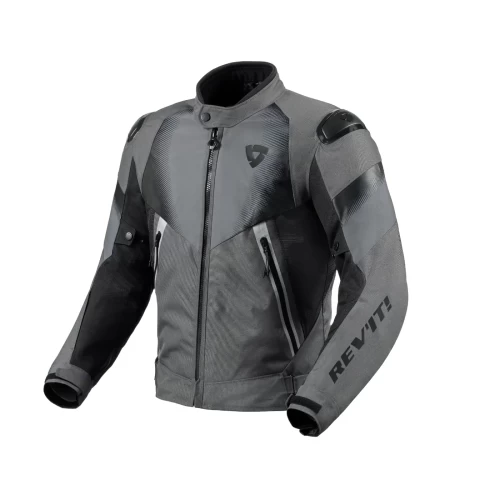 Geacă Moto de Vară din Textil REVIT CONTROL AIR H2O · Gri / Negru 