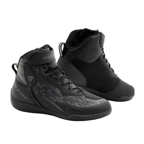 Ghete Moto din Piele & Textil REVIT G-FORCE 2 AIR · Negru / Gri 