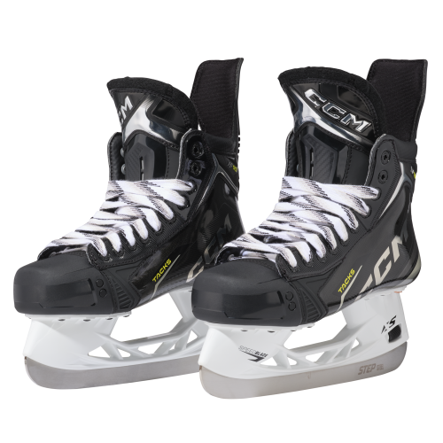 Patine Hochei Jucător, Intermediar, CCM TACKS XF 90 Wide · Negru / Auriu / Galben 