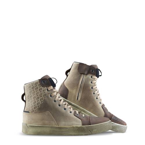 Ghete Moto Urbane GAERNE G-LETUR Aquatech · Nisipiu / Maro 