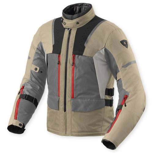 Geacă Moto din Textil REVIT OFFTRACK 2 H2O · Nisipiu / Gri 