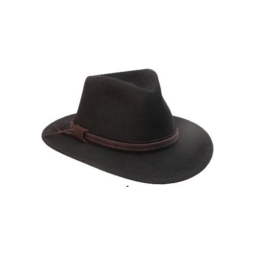 Pălărie Cowboy din Lână WILD WEST BOSTON · Negru 