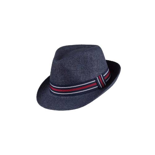 Pălărie Cowboy din Paie tip Panama WILD WEST Nardo Denim · Albastru 