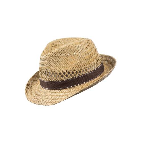 Pălărie Cowboy din Paie tip Panama WILD WEST Clark · Galben 