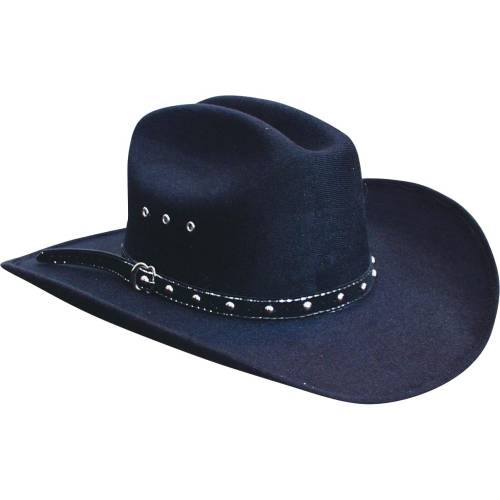 Pălărie Cowboy din Lână WILD WEST TUCSON · Negru 