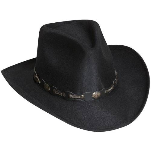 Pălărie Cowboy din Lână WILD WEST ATLANTA · Negru 