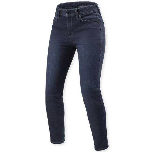 Blugi Moto Damă cu Cordura® REVIT Marzia SK L30 · Albastru 