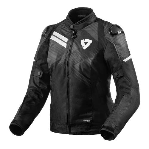 Geacă Moto Damă din Textil REVIT Apex H2O Ladies · Negru / Antracit 